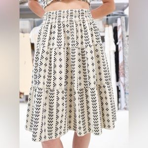 Ace & Jig Cotton Charm Skirt, Small